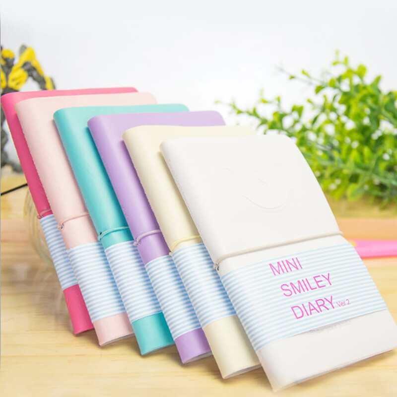 

1pc Random Artificial Leather Surface Notebook