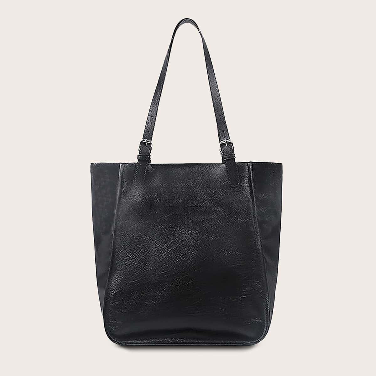 

Minimalist Tote Bag, Black