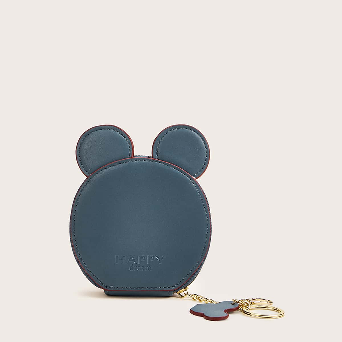 

Cartoon Design Purse, Blue