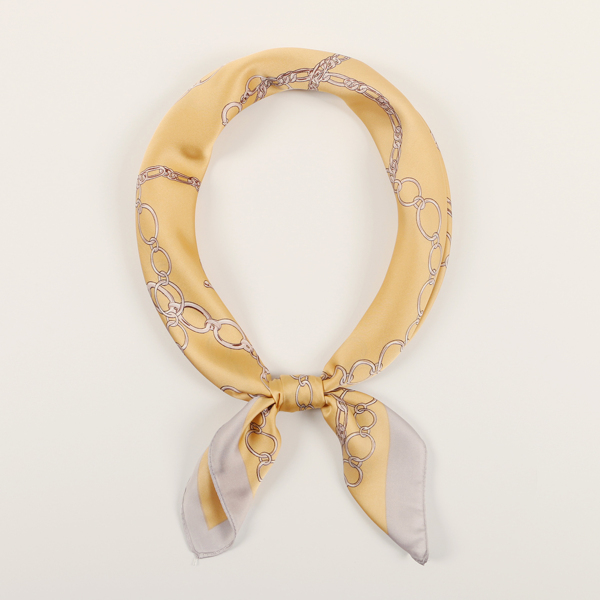 

Chain Print Bandana, Yellow