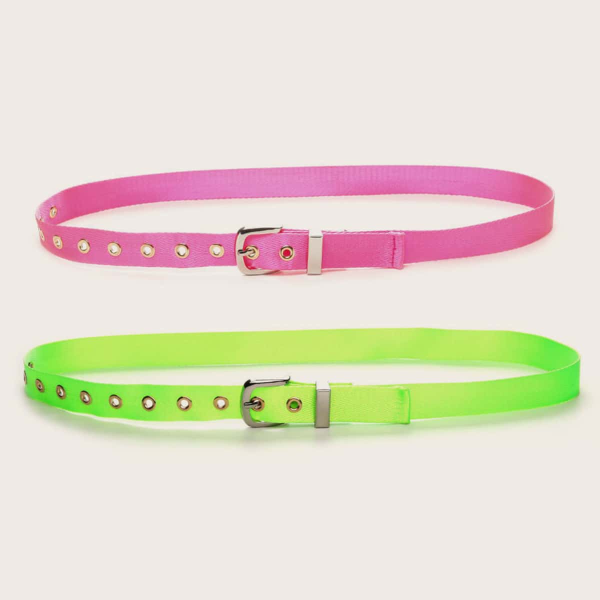 

2pcs Neon Tape Belt, Multicolor