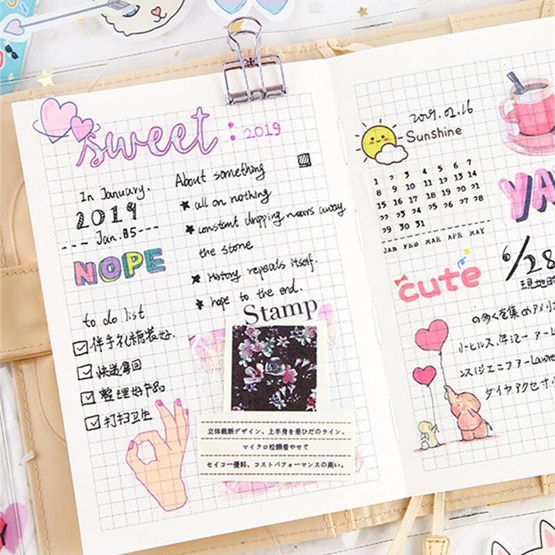 

40pcs Cartoon Graphic Sticker