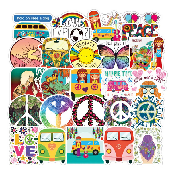 

50pcs Cartoon Graphic Sticker