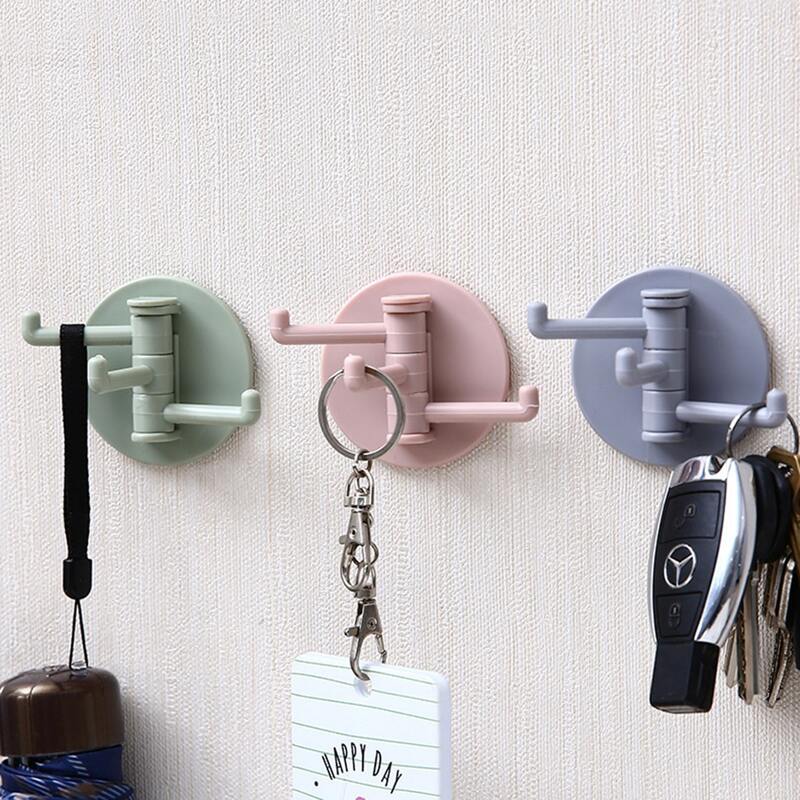 

1pc Rotatable Wall Hook, Multicolor