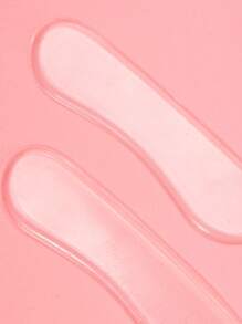 1對透明後跟保護墊 - 無色 - 查看 3