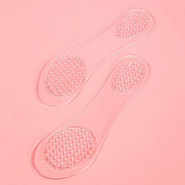 

1pair Silica Gel Clear Insole