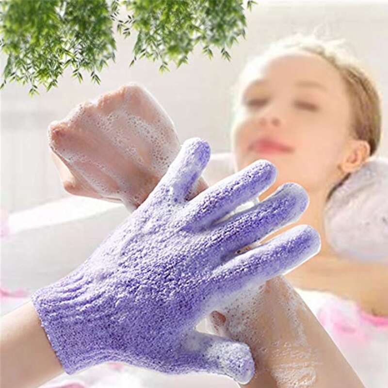

1pc Random Exfoliating Bath Glove, Multicolor