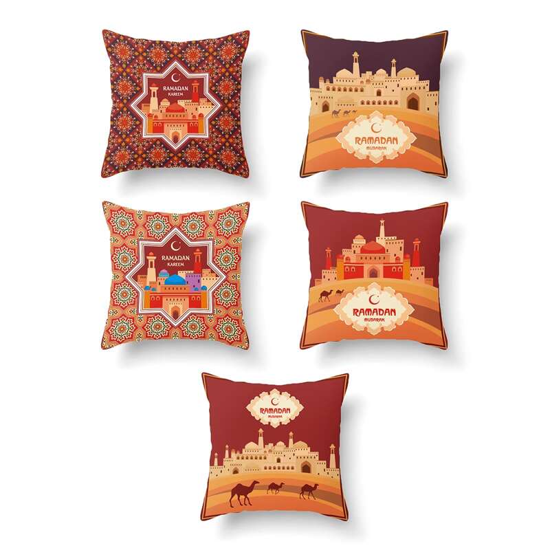 

1pc Cushion Cover Without Filler, Multicolor