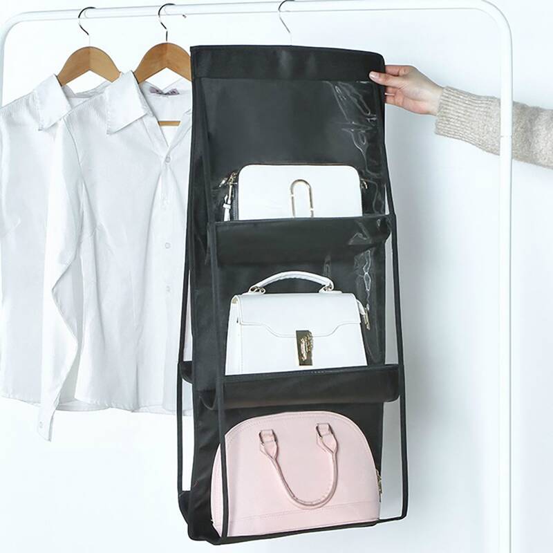 

1pc Multi-layer Hanging Storage Bag, Multicolor