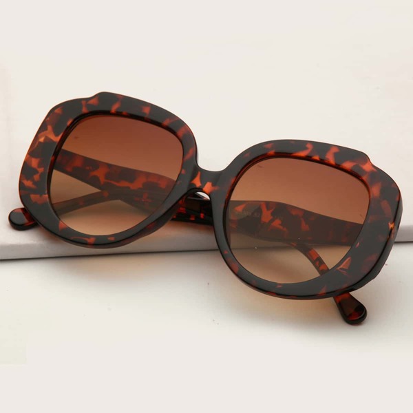 

Leopard Frame Sunglasses, Multicolor