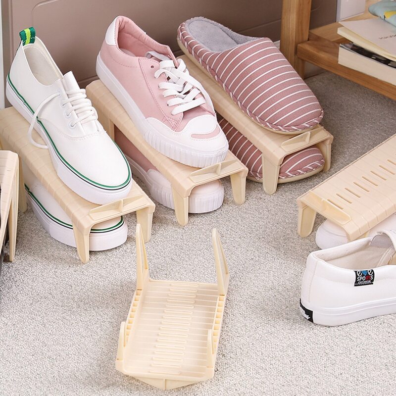 

1pc Adjustable Shoes Holder, Multicolor