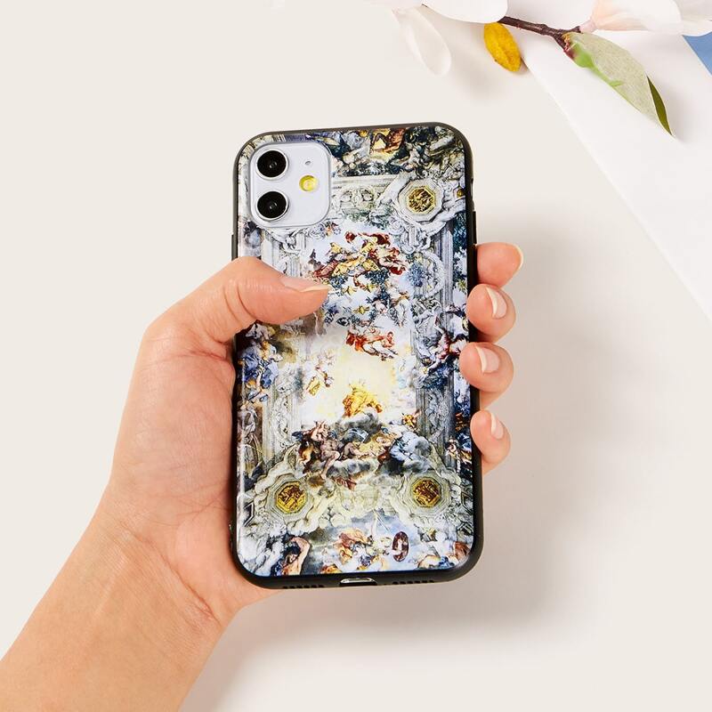 

Oil Painting iPhone Case, Multicolor