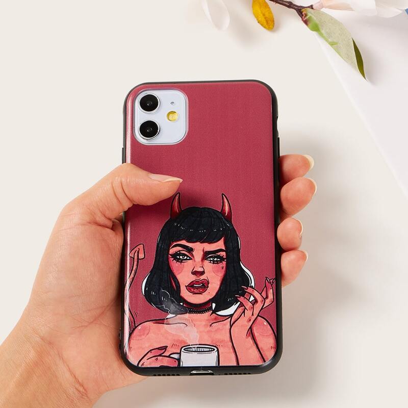 

Figure iPhone Case, Red