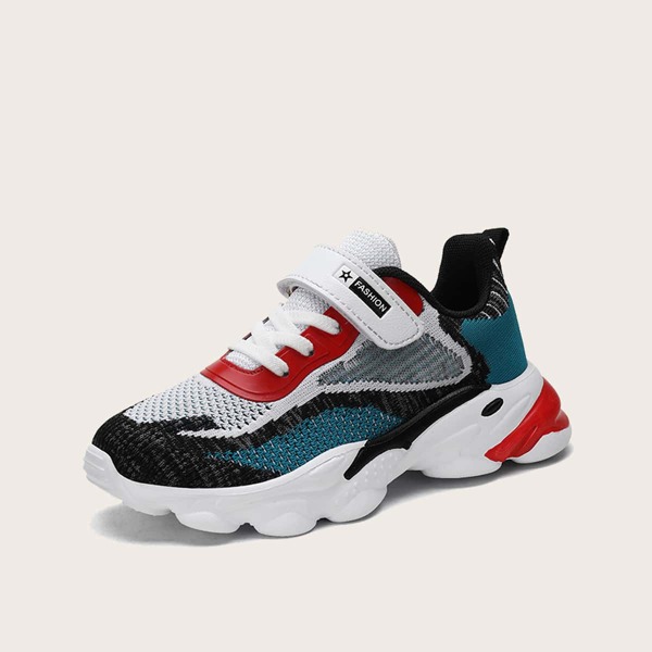 

Girls Color-block Low Top Chunky Sneakers, Multicolor