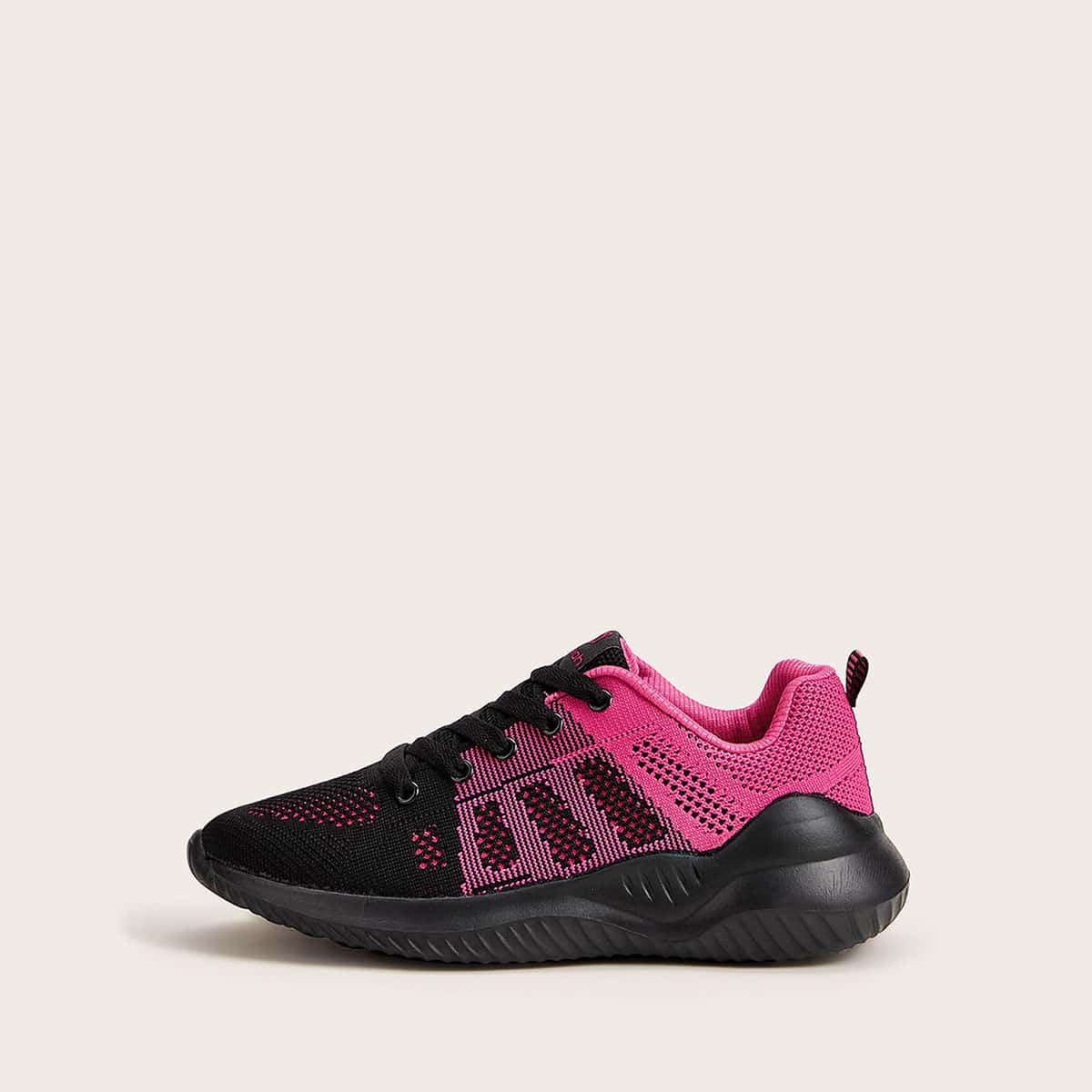 

Lace-up Front Mesh Sneakers, Multicolor