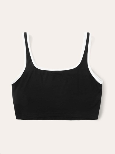 Preto Cintura contrastada Slogan Desportivo Regata  & Camisa