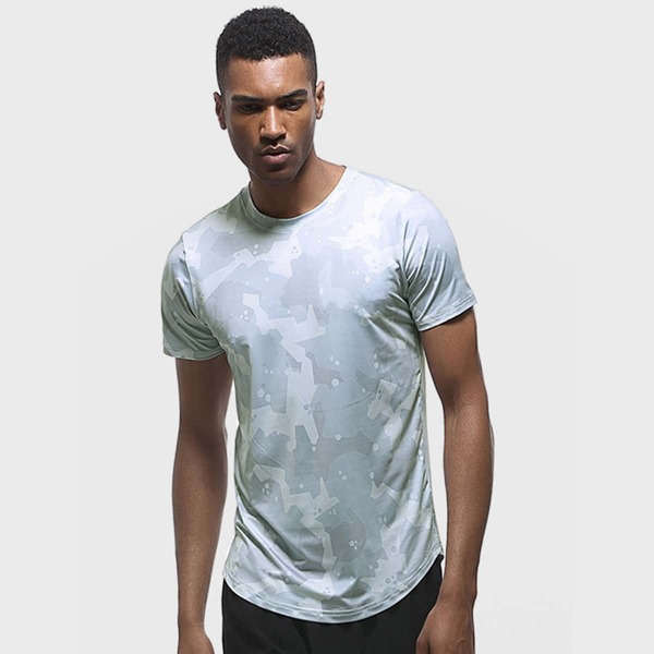 

Men Graphic Print Active Tee, Multicolor