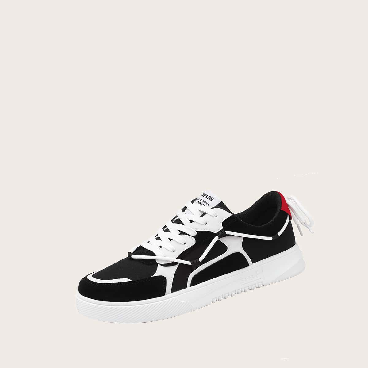 

Guys Lace-up Front Wide Fit Sneakers, Black