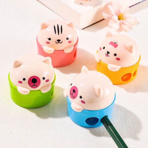 

1pc Cartoon Animal Design Random Pencil Sharpener