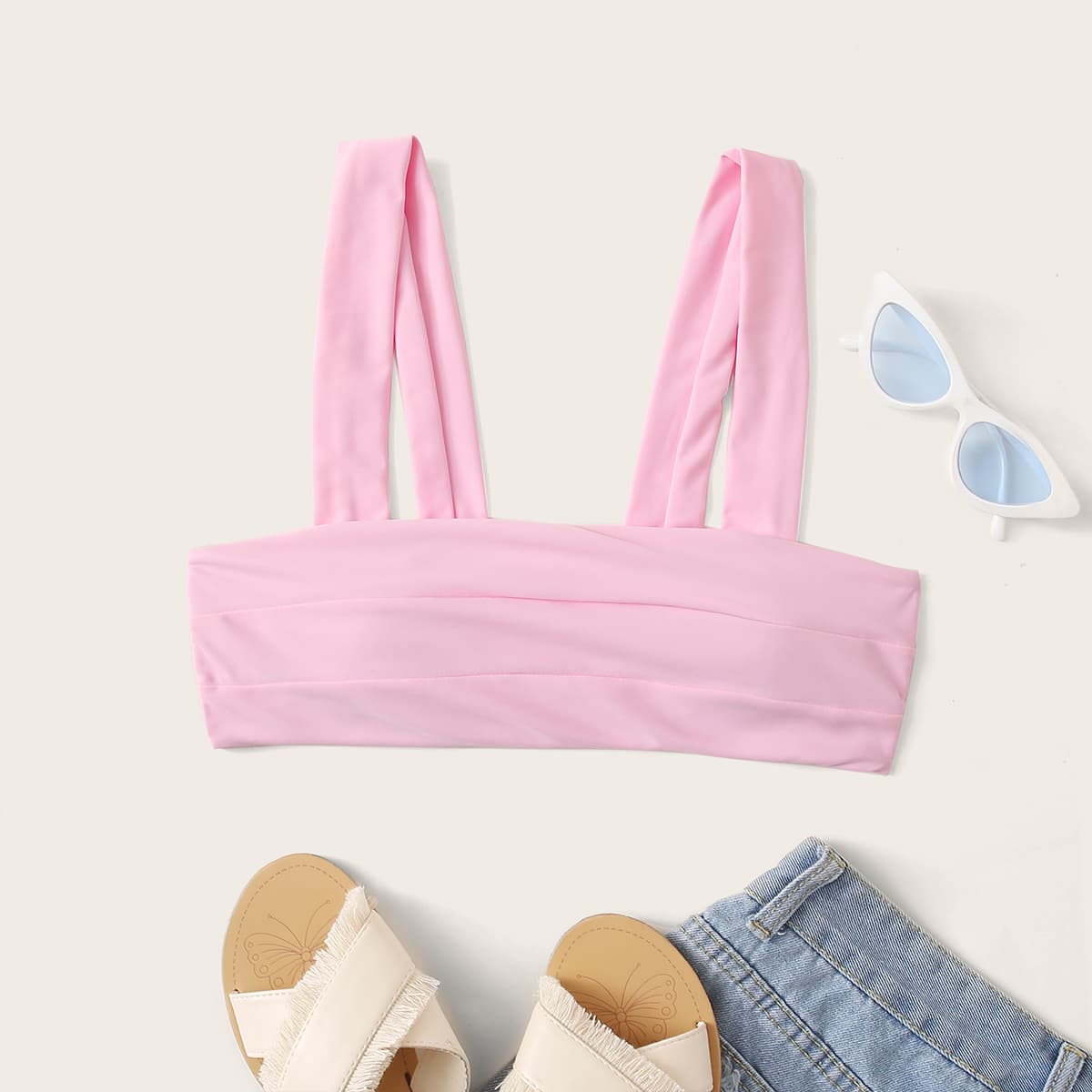 

Pink Bikini Top