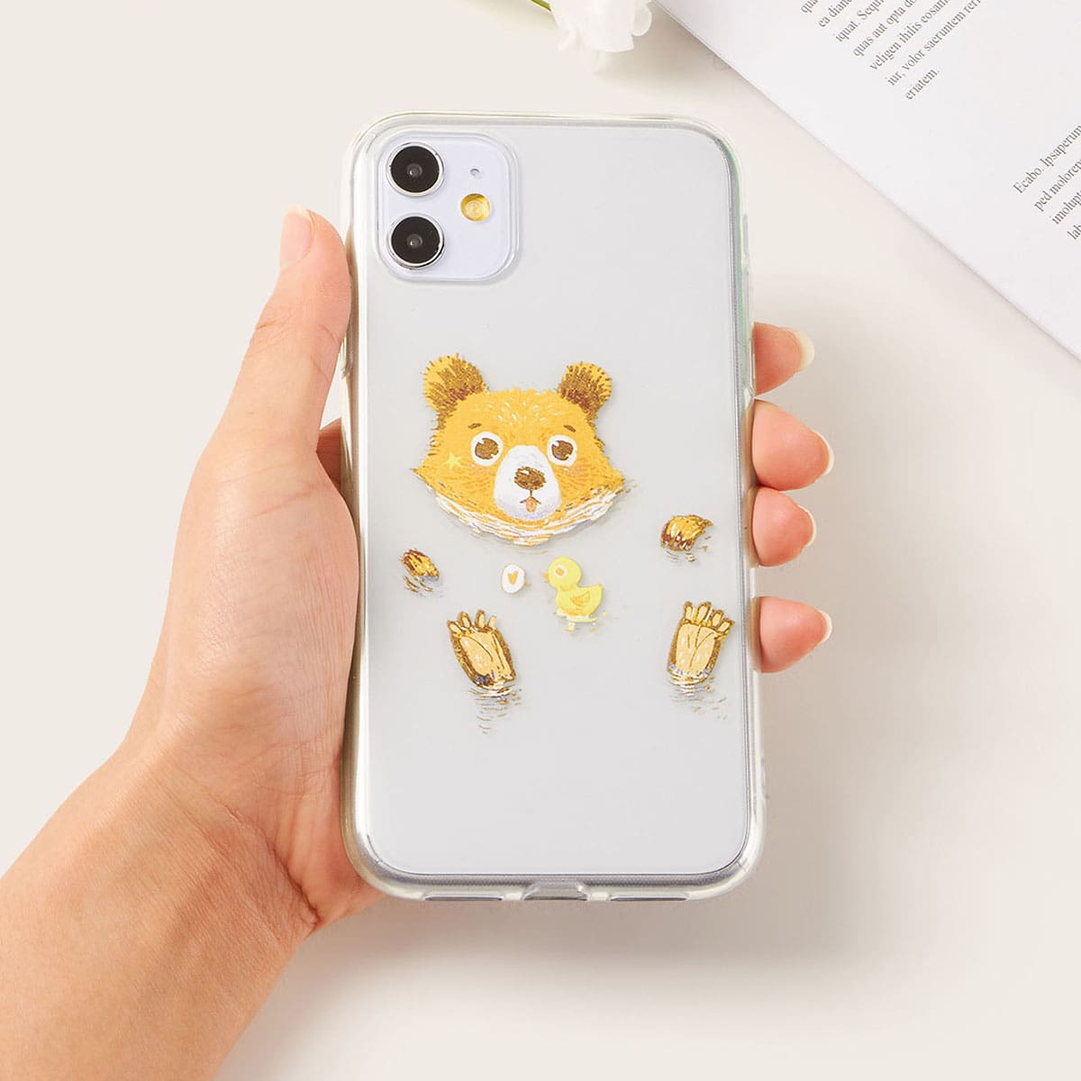 

Cartoon Pattern iPhone Case, Multicolor