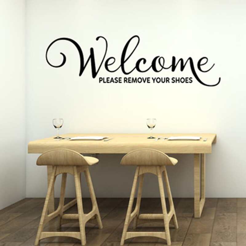 

Slogan Graphic Wall Sticker