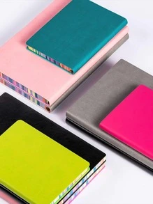 1pc (Random Color) Notebook - Multicolor - View 6