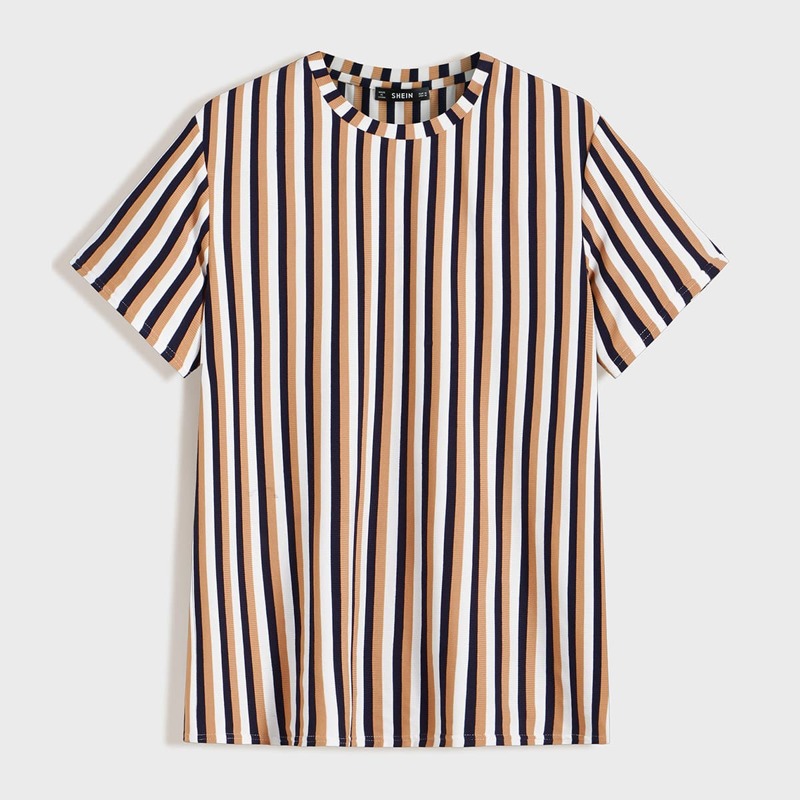 

Guys Striped Print Tee, Multicolor