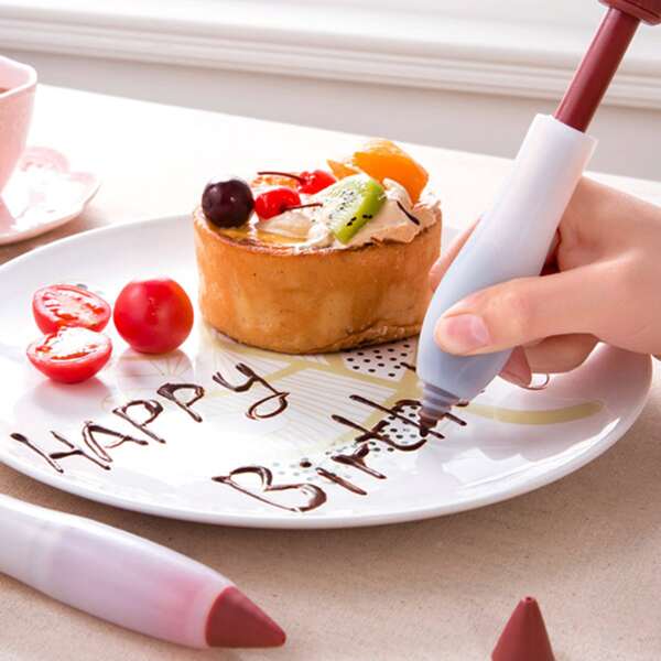 

1pc Random Cake Decorating Pen, White