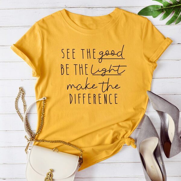

See The Good Graphic Tee, Yellow