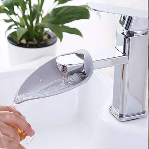 

1pc Solid Faucet Extender, Multicolor