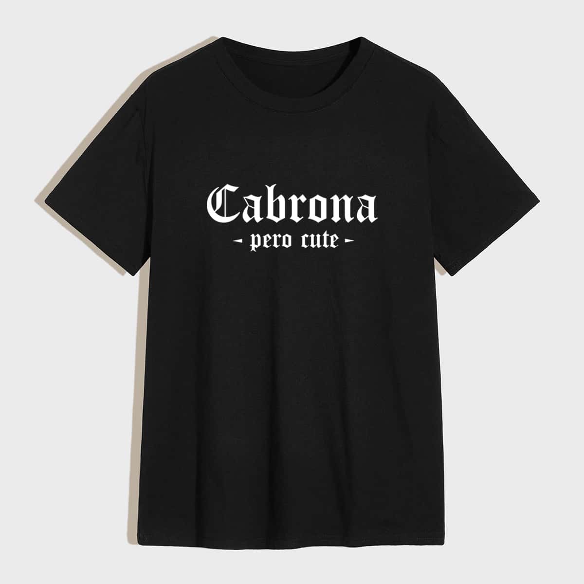 

Guys Letter Graphic Short Sleeve Tee, Black
