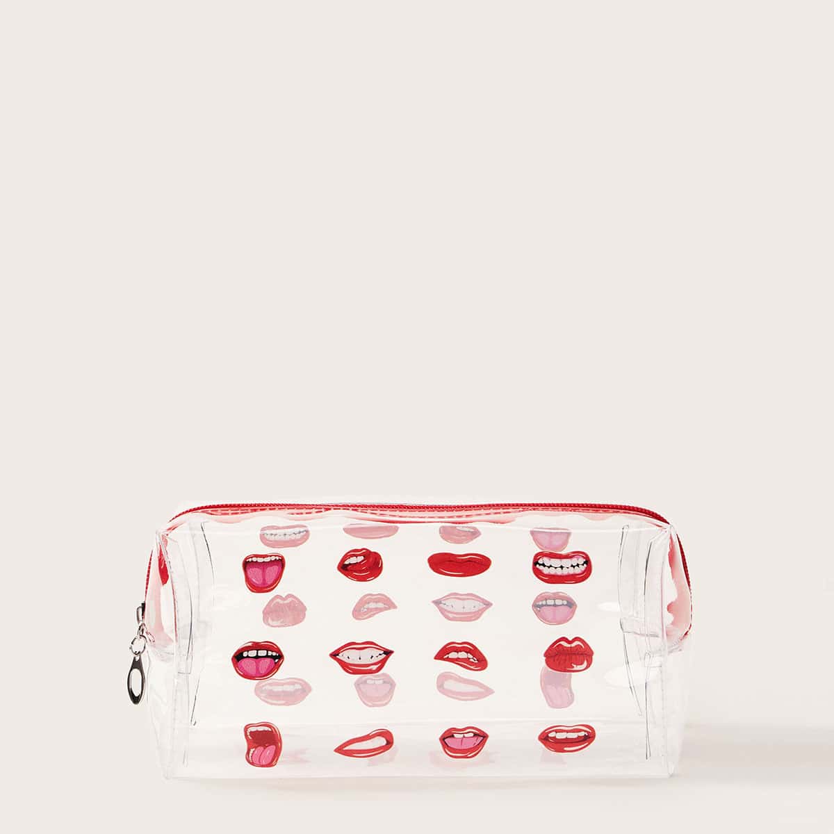 

Mouth Pattern Makeup Bag
