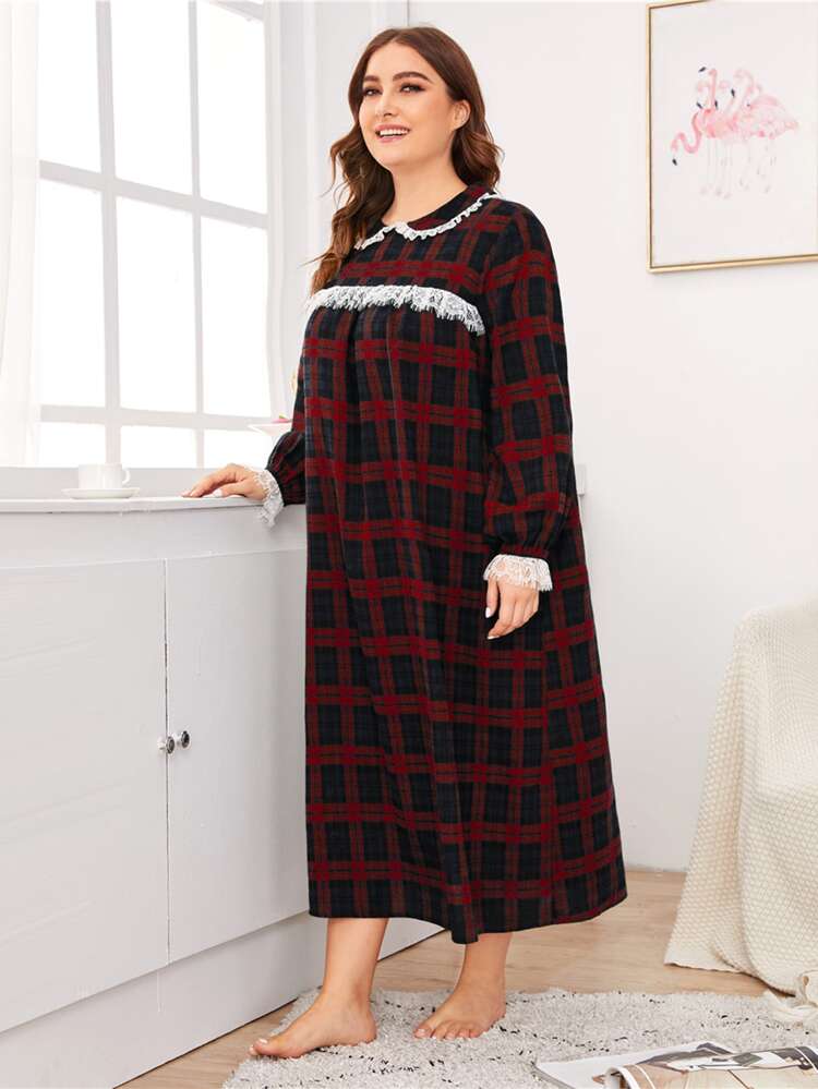 tartan nightdress