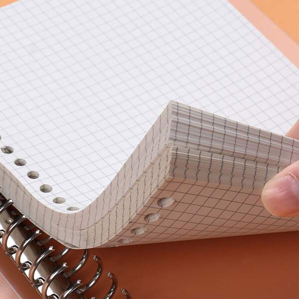 

1pack Clear Cover Spiral Notebook