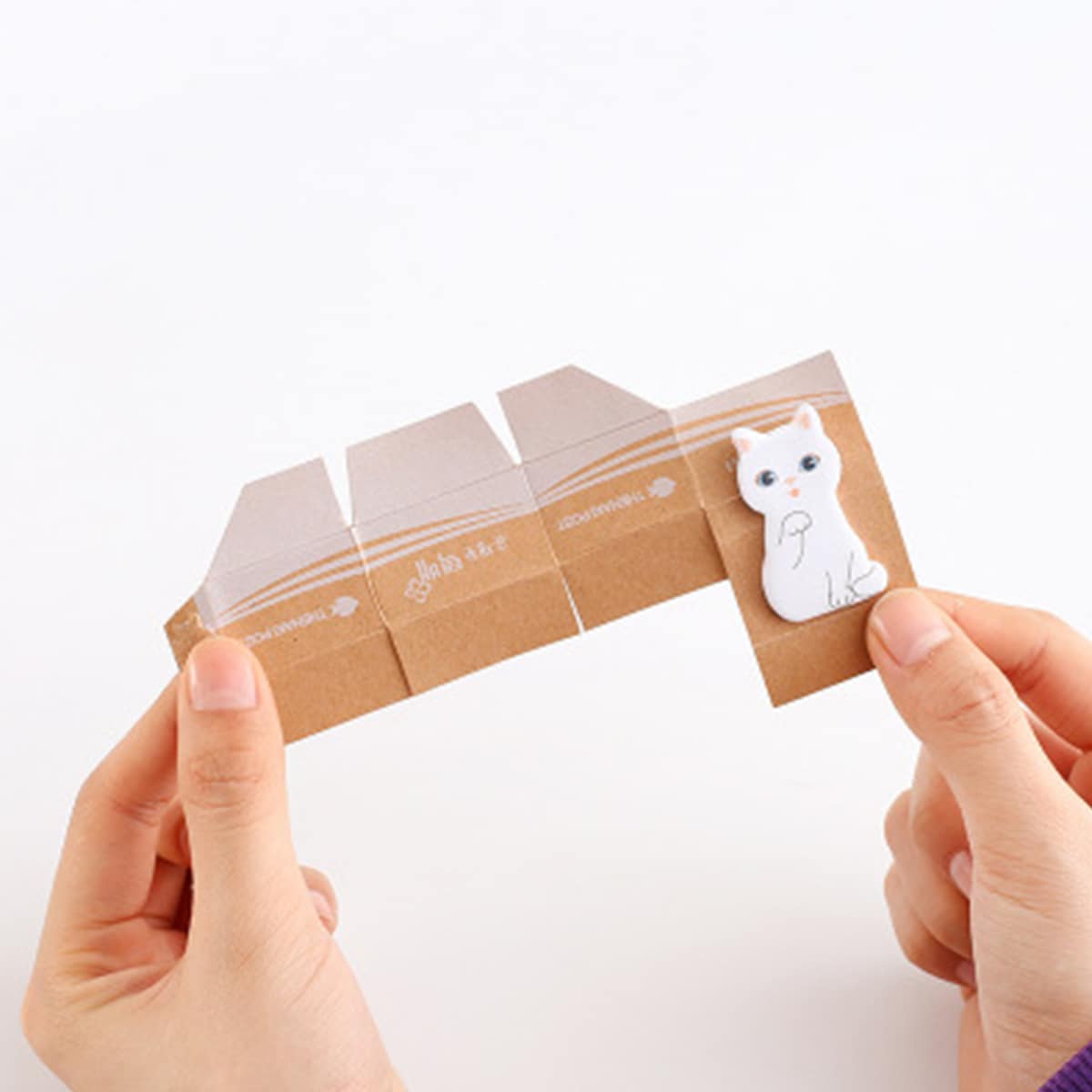 

5pack 150pcs Boxed Cat Sticky Note