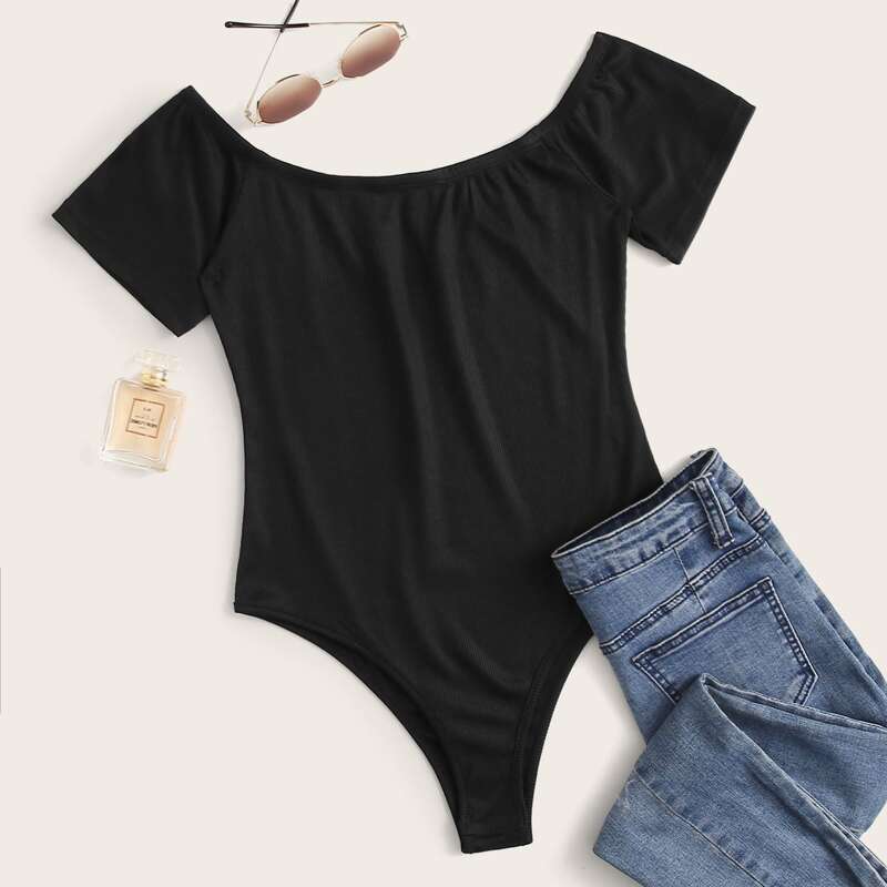 

Black Tee Bodysuit