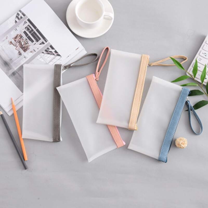 

1pc Sheer Pencil Bag