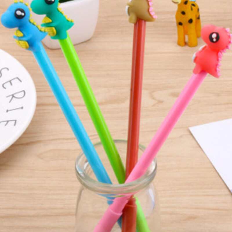 

4pcs Cartoon Dinosaur Gel Pen