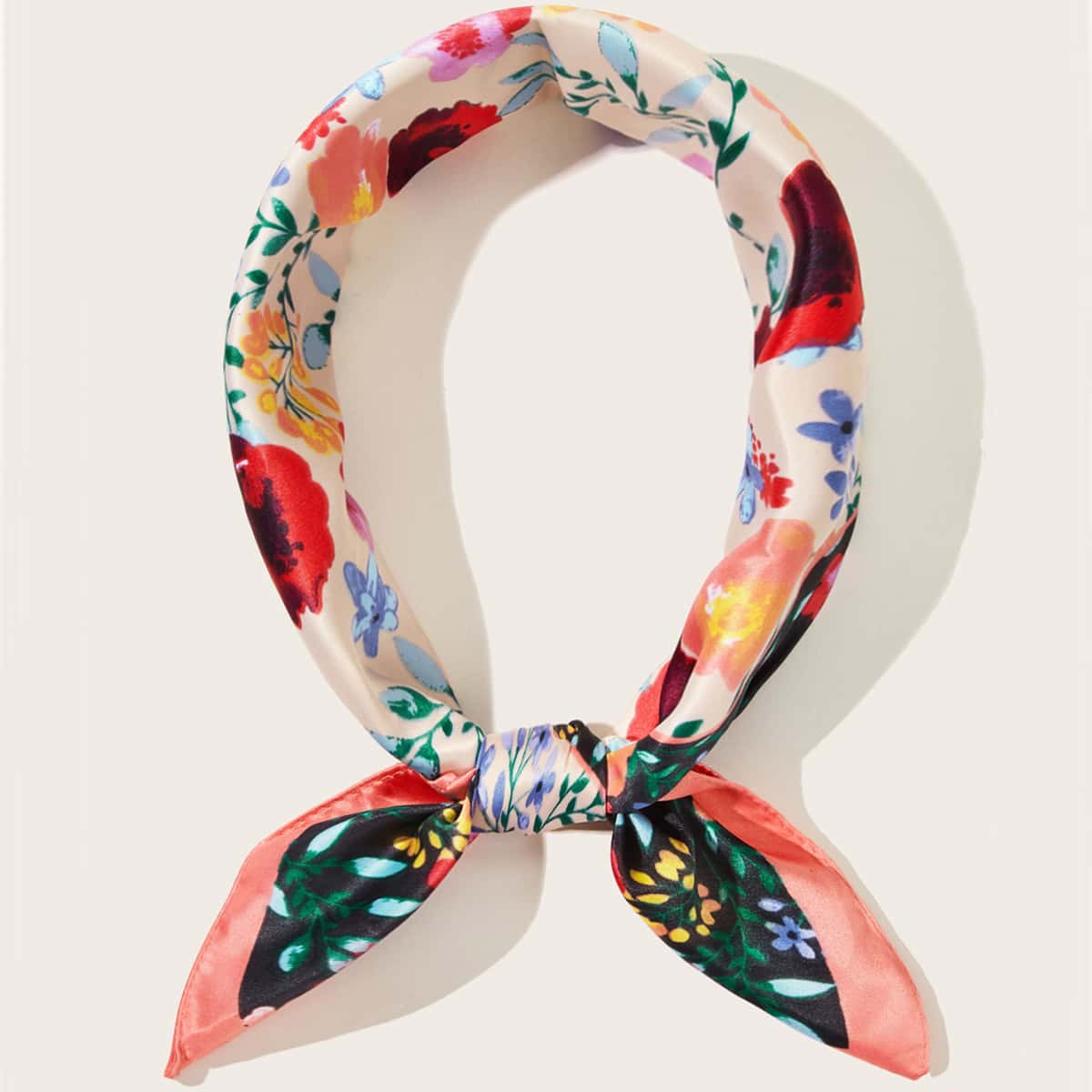 

Floral Print Bandana, Multicolor
