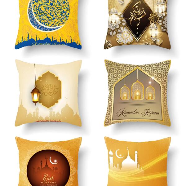 

1pc Cushion Cover Without Filler, Multicolor