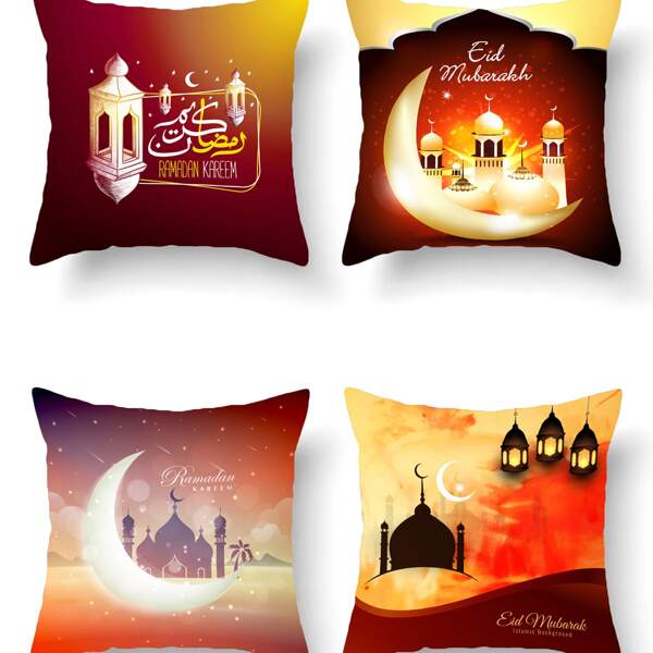 

1pc Cushion Cover Without Filler, Multicolor