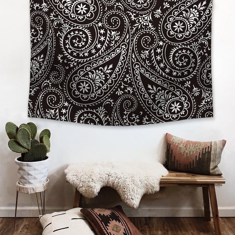 

Paisley Print Tapestry, Multicolor