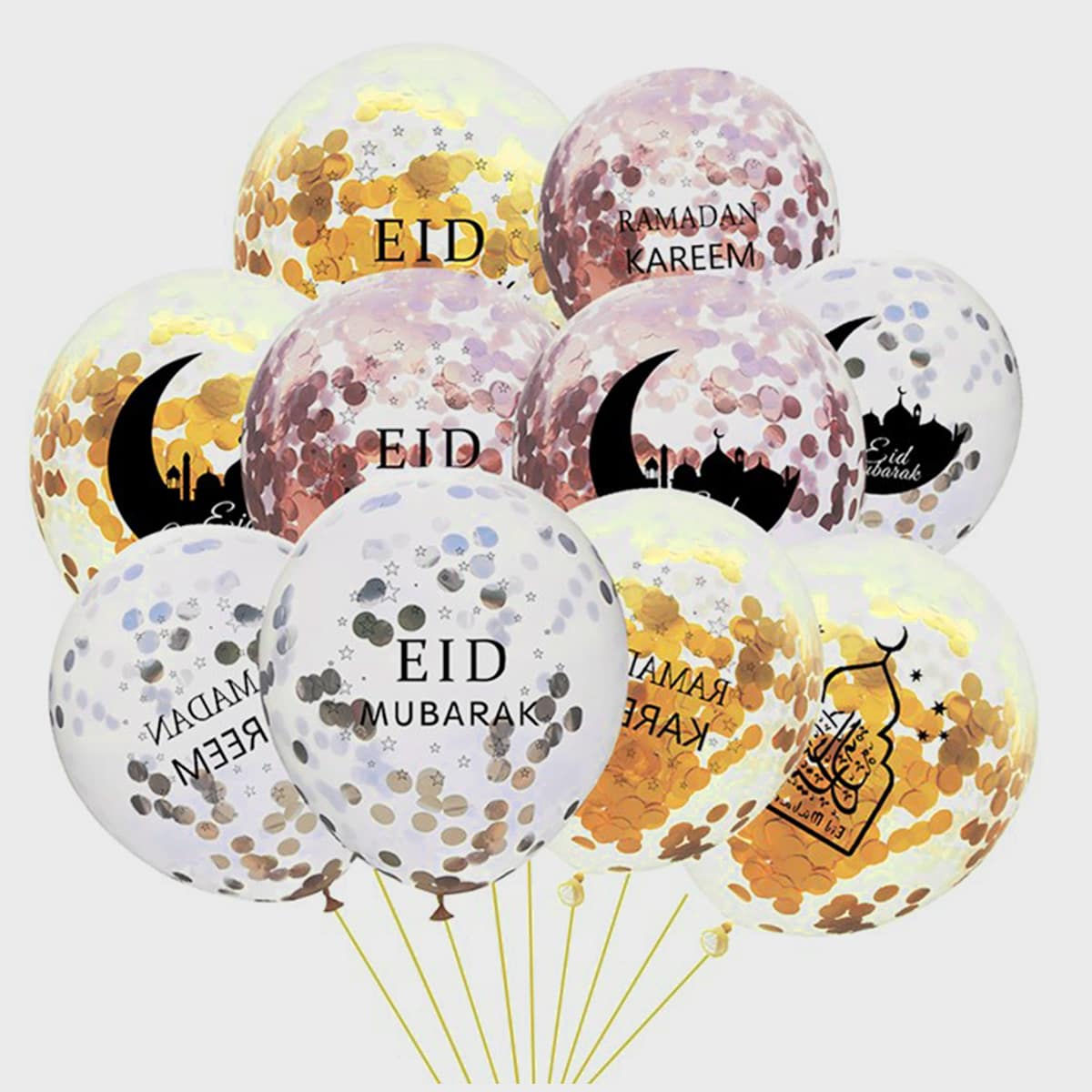 

6pcs Decorative Confetti Balloon