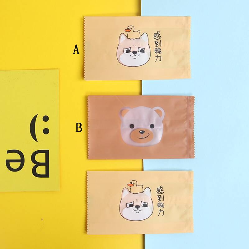 

100pcs Cartoon Graphic Package Bag, Multicolor