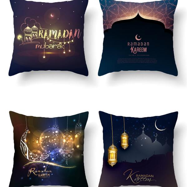 

1pc Cushion Cover Without Filler, Multicolor