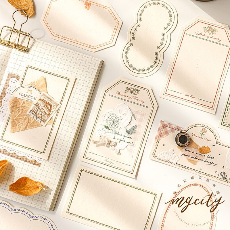 

30sheets Vintage Message Paper