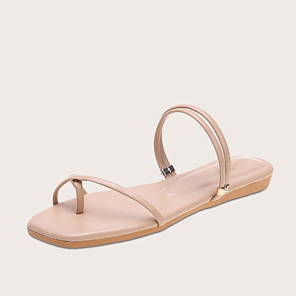 

Toe Post Slingback Sandals, Khaki