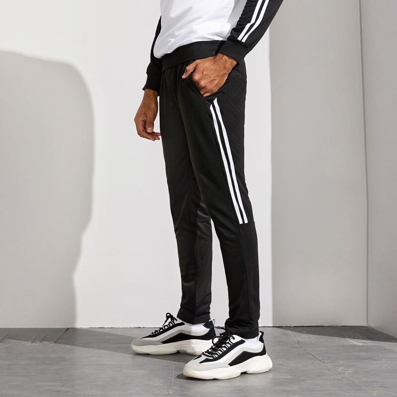 

Guys Side Striped Pants, Black