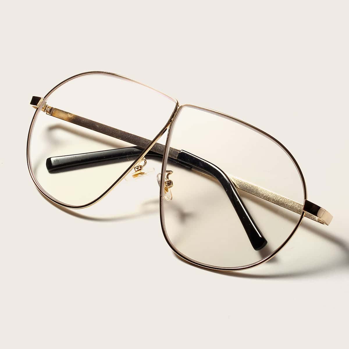 

Metal Frame Glasses, Gold